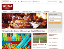 Tablet Screenshot of barrestorancafe.com